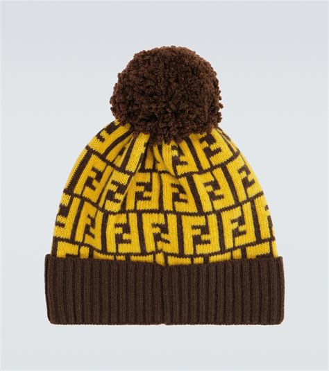 mens fendi beanie|fendi beanie women's.